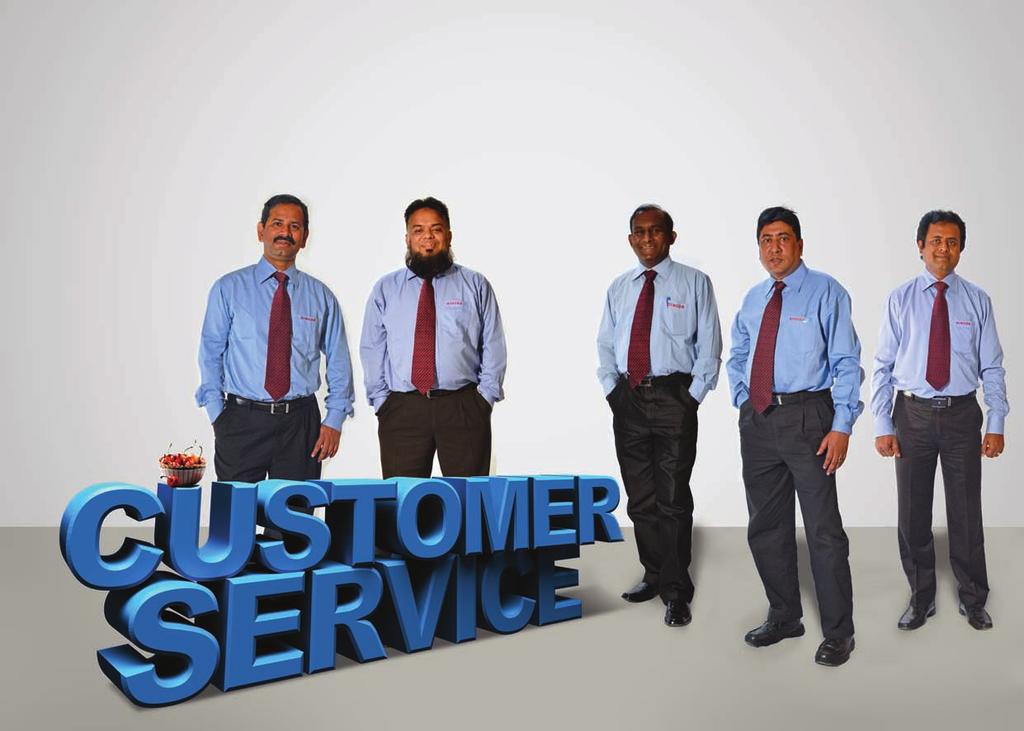 In Serving We are Strengthened Beyond the cliché...we exist to serve our customer.
