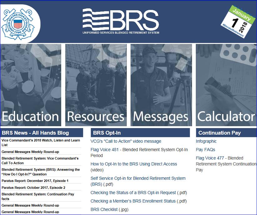 2 The link will take you to the BRS information web page.
