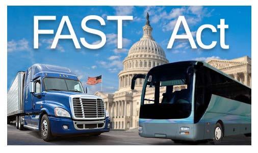 2: The FAST ACT The Fixing America s Surface Transportation Act, or FAST Act, was signed into law on December 4th, 2015, making it the first long-term surface transportation funding program to be