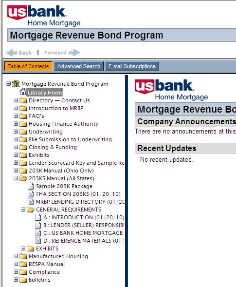 Streamlined 203(k) Overview Lenders must review the 203(ks) manual on U.S. Bank website: www.mrbp.usbank.com /U.S. Bank Lending Manuals/203(ks) manual General Requirements Please also review our 203(ks) presentation at: http://www.