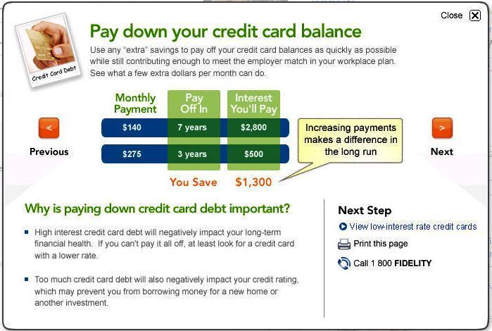 Reducing Debt While Saving Fidelity s Budget Snapshot can help you: Reduce Debt