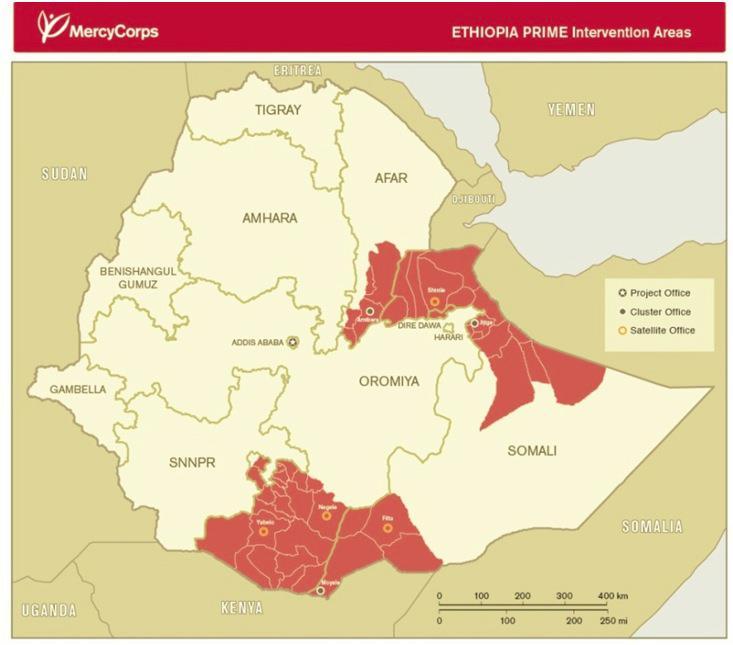 Studies: PRIME Pastoralist Areas Resilience Improvement through Market Expansion USAID Ethiopia Feed the Future Project goals: increase household incomes enhance resilience Improve climate change