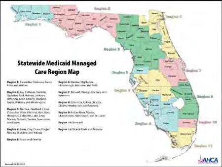 Florida: Provider Service Network Sparking Innovation Provider-enabling Program Design Yes/No Commentary Region 1 2 4 Provider Sponsored Health Plans are Recognized Florida statute defines Provider