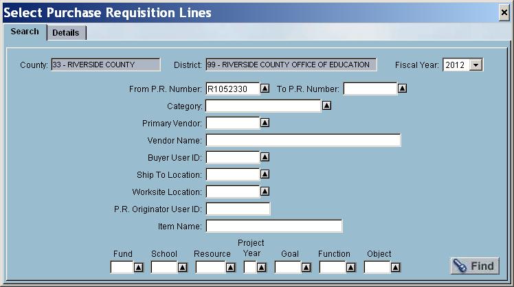 Creating a contract during the pre-encumbering using 2014 Purchase Requisition During the pre-encumbering period, you can create a contract using a 2014 purchase requisition.