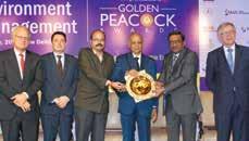 Golden Peacock Award for Environment Management to Vijayanagar