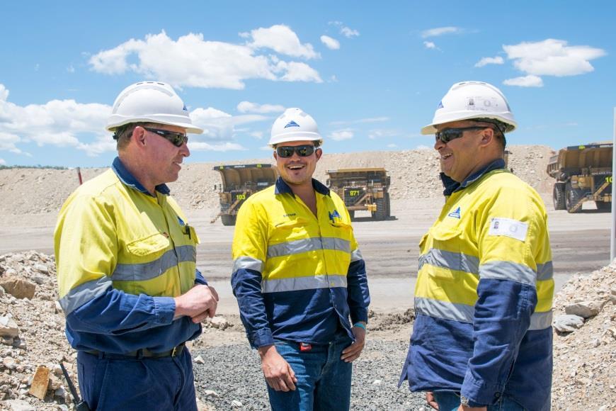 Community contribution Whitehaven employed 761 people as at 31 December 2014 with 74% living in the region surrounding its operating mines Wages paid to employees in the region were over $65 million