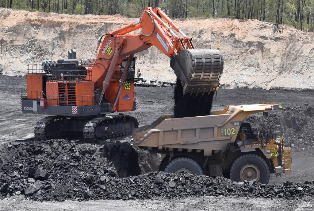 Maules Creek mining progress Coal mining began in the Braymont and Onavale seams which