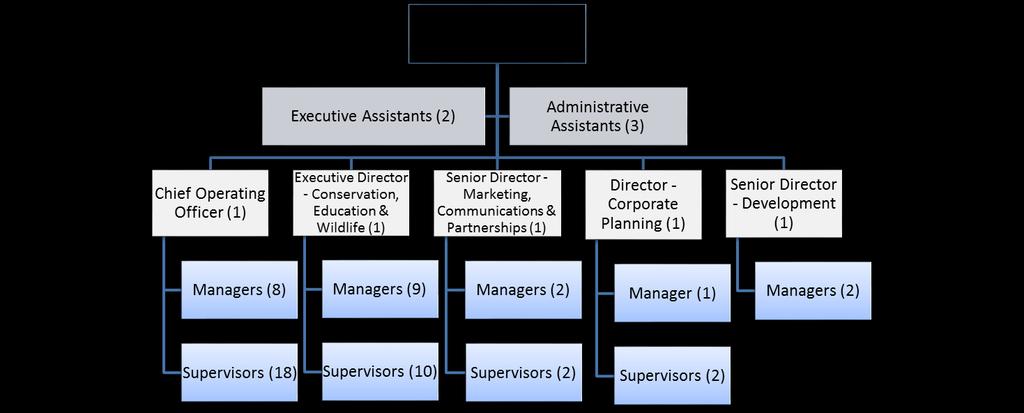 Appendix 3 2017 Organization Chart Category Senior Management 2017 Total Complement Management Exempt Professional & Clerical
