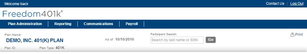 Payroll Processing Step 2: Upload a File Containing the Payroll Data.