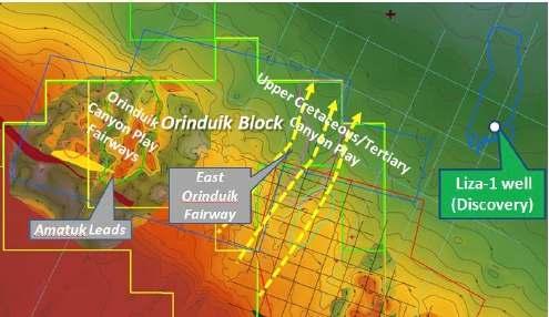 Guyana Mean Resources >900 MMBO Maturing lead inventory in West Orinduik Amatuk and Kurutuik leads identified Potential targets at multiple levels 3D Additional leads under review Cumulative mean