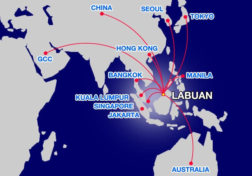 Connecting Asia s Economies 70% of Labuan Companies are Asian-based (as at 2015) Comprehensive Legislation Labuan Financial Services and Securities Act 2010 Labuan Business Activity Tax Act 1990