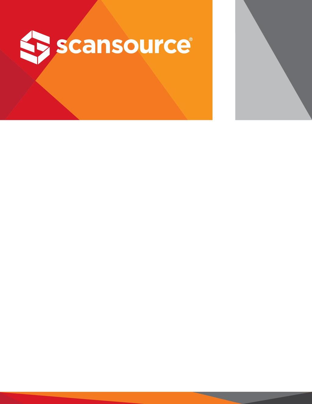 Q2 FY 2018 FINANCIAL INFORMATION AND CONFERENCE CALL Please see the accompanying earnings press release available at www.scansource.com in the Investor Relations section.