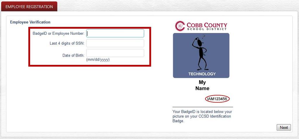 org/ In the upper menu bar, Mouse Over Employees and then Click on Employee Self-Serve Mouse Over Portal Login in the upper right hand menu Click on the CCSD Employee Account Setup link Complete the