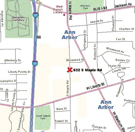 March 2015 Visit us any time! The City of Ann Arbor Employees Retirement System is located at 532 S. Maple Road, Ann Arbor, Michigan. We are open from 8:00 a.m. to 5:00 p.m., Monday through Friday.