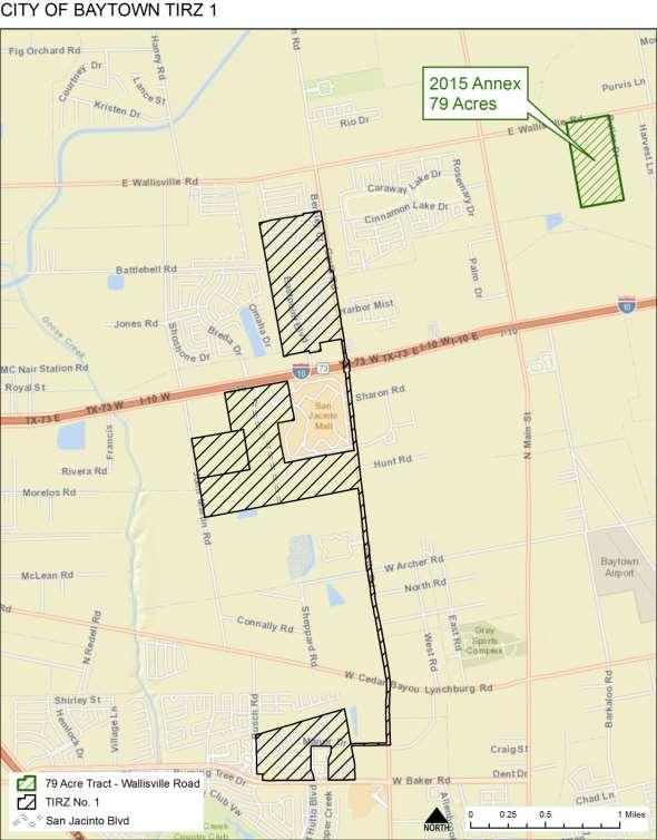The purpose of this 2015 Plan Amendment is to include a 79 acre tract of land along Wallisville Road that is intended to