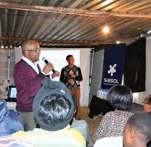 During the year our annual Sasol engagement plan was informed by Sasol s and stakeholders priority issues.