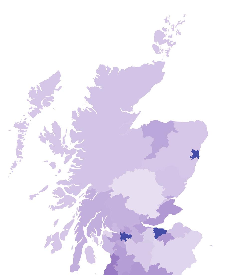 10 Financial Distress by constituency/region We used the data on financial distress and together with ONS s 2011 Area Classification data, estimated the extent to which
