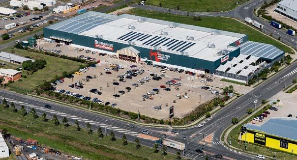 Bunnings South Mackay Acquisition of a stabilised Bunnings Warehouse property Exchanged during FY17 and settled 3 July 2017 $28.