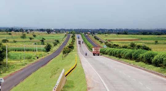 for four-laning of the Hazaribagh-Ranchi section of the NH- 33 was achieved on September 15, 2012.