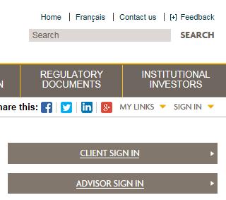 com and select Client Sign In from the Sign In drop down menu or the Client Sign In button. Both are located on the Sun Life Global Investments public homepage. 3 1 1.