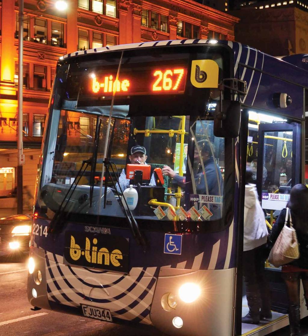88 Auckland Transport runs bus services into the early hours of the