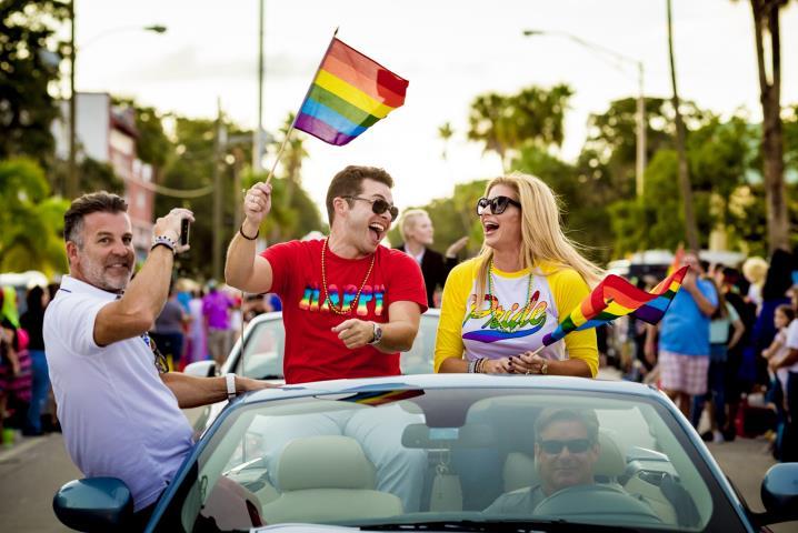 Who We Are Space Coast Pride is committed to serving LGBTQ+ interests in Brevard County by providing leadership to our community; by offering support and sponsorship of nonprofits that serve the