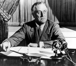 Lesson Five: Handout #1 Fireside Chats The fireside chats were a series of 30 evening radio talks given by President Roosevelt between 1933 and 1944, in an attempt to gain support for his New Deal.