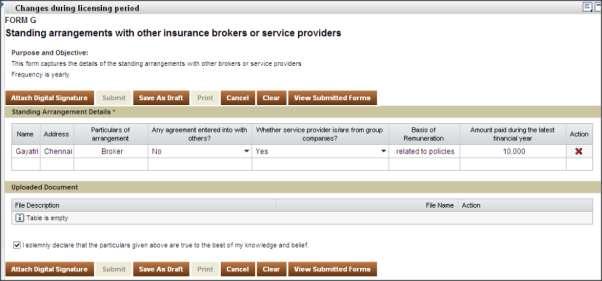 For Information Category Standing arrangement with Insurance Company and hospitals 1.