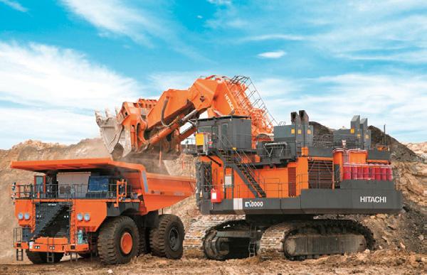 Overseas Revenue Ratio 57% Construction Machinery Main Products and Services Revenues and Profit Share of Revenues Hydraulic Excavators, Wheel Loaders, Mining Machinery (Billions of