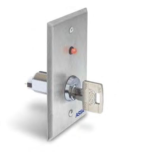 TWIN V-10, TWIN EXCLUSIVE, TWIN PRO, TWIN MAXIMUM, C4 CLIQ Product Catalog & Technical Specifications Page: 54 Keyswitch Locks The ASSA Switch Lock is the newest addition to our family of high