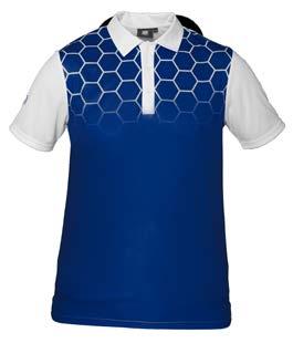 MEN S DESIGN POLO 100 % PES with ionts silver S 3XL G1811P06