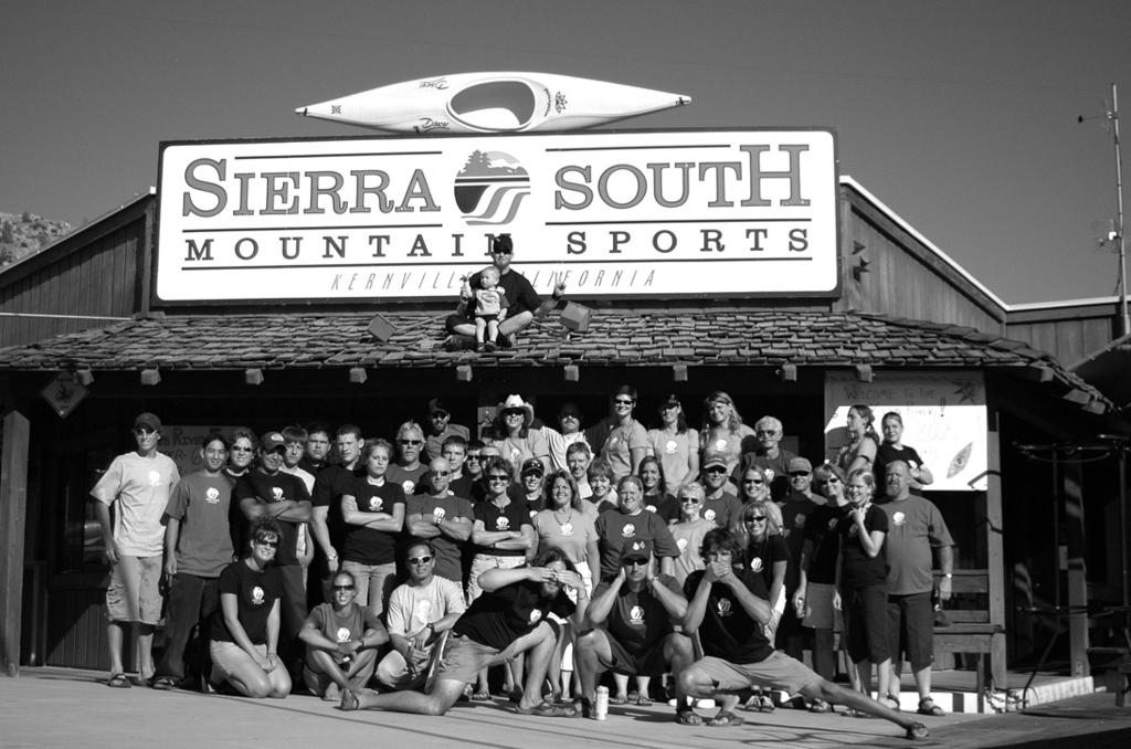 SIERRA SOUTH MOUNTAIN SPORTS STORE Our store has a large selection of paddling equipment and clothing.