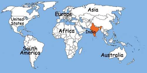 1 INDIA AT A GLANCE Geographically, the Indian subcontinent is a peninsular region in south-central Asia, rather resembling a