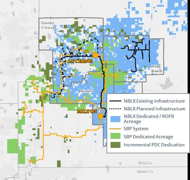 Black Diamond Gathering Strong base project returns with upside potential Acquisition of Saddle Butte Pipeline Closed on January 31 st Highly Strategic Asset Complementary to existing infrastructure