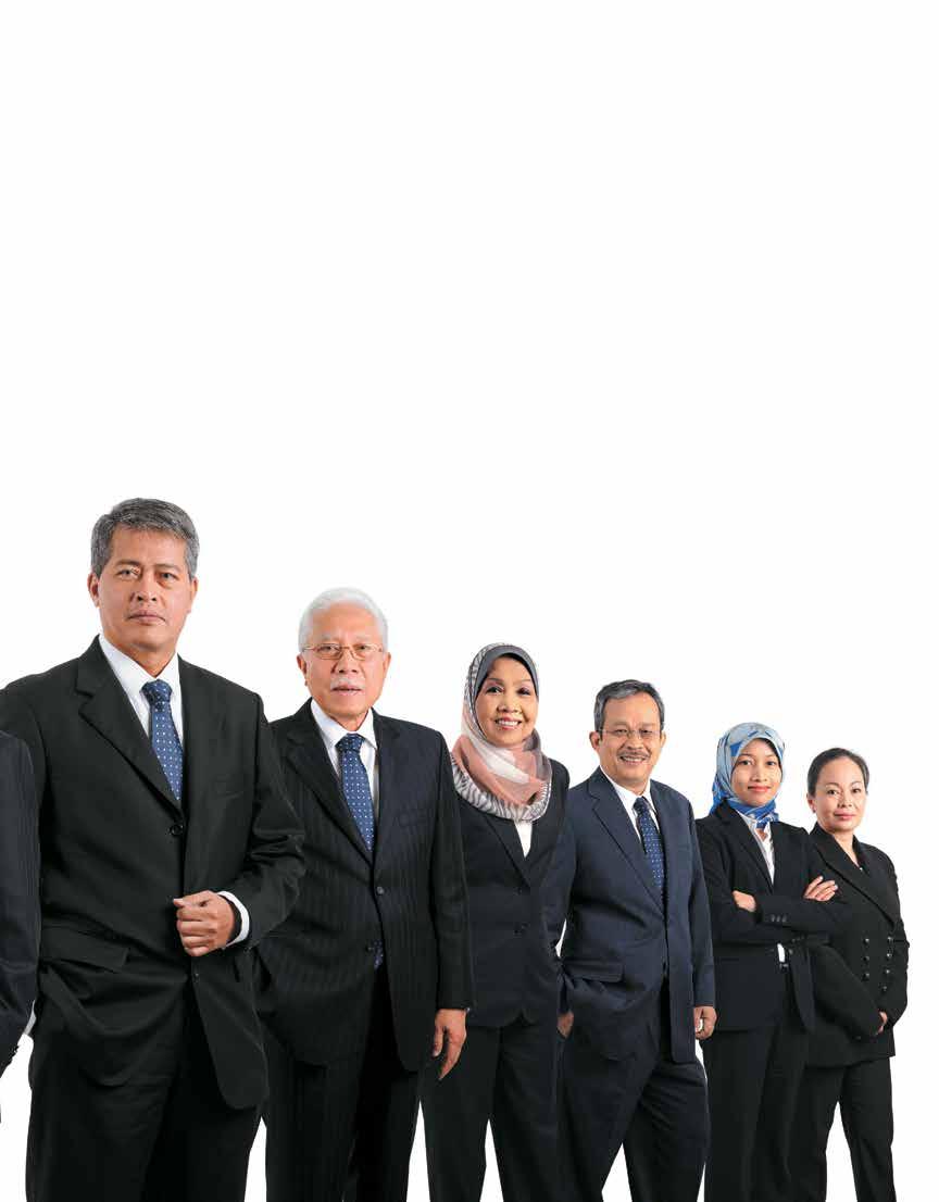 ANNUAL REPORT 2013 From left: Datuk Seri Ir.