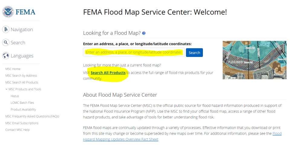 FEMA Map