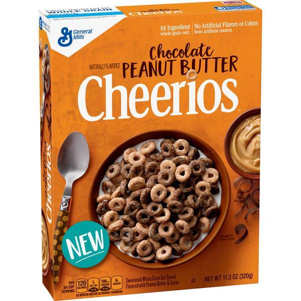 Q2 Cereal News INTRODUCING CHOCOLATE PEANUT BUTTER CHEERIOS 