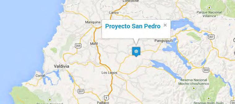 22 SAN PEDRO HYDROELECTRIC POWER PLANT 1 2 Main Features Location: Panguipulli and Los Lagos, Los Ríos region Capacity: ~17 MW Annual