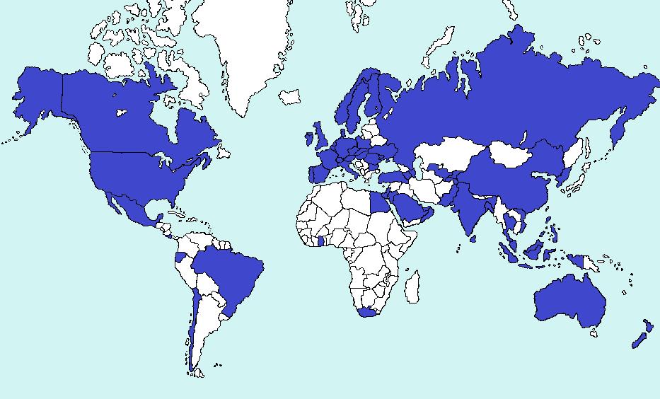 Japan Countries with Tax Treaty Tax Convention with 65 countries and regions.
