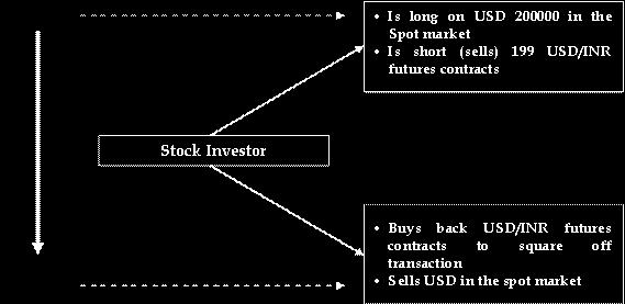 the short futures position, which would effectively ensure that his loss in the investment abroad would be mitigated.