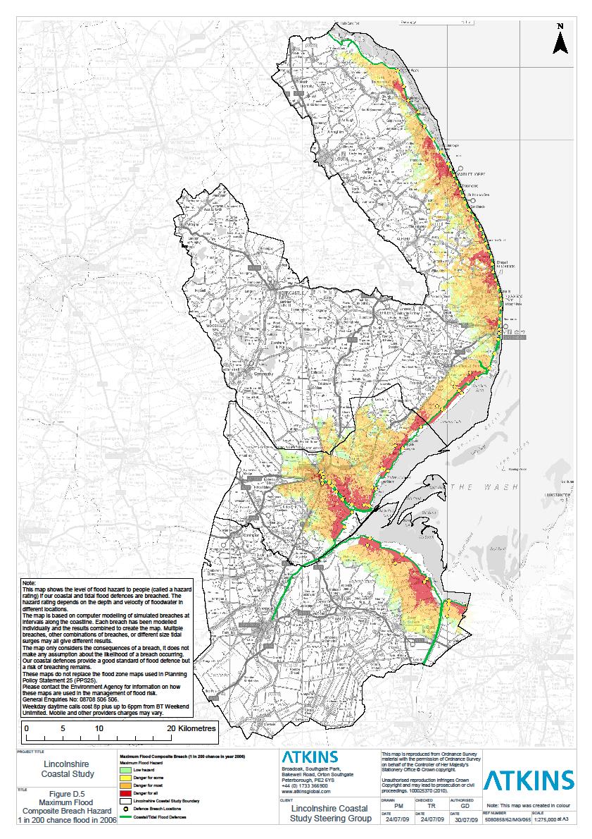 D2: Coastal hazard mapping Joint Lincolnshire Flood Risk