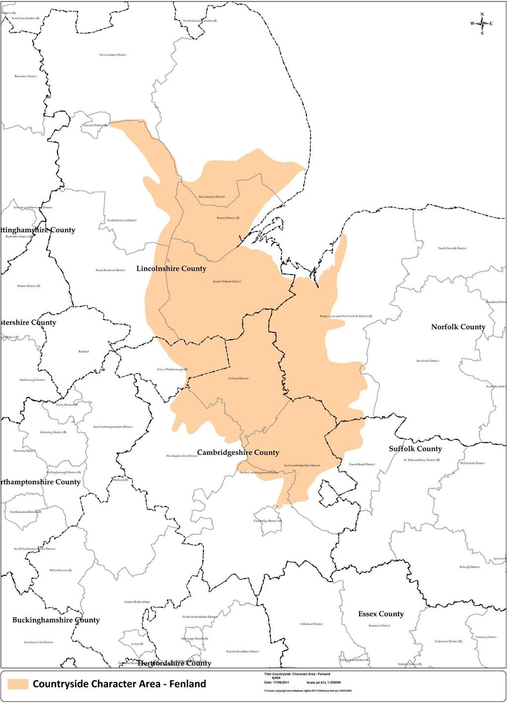 Fens National Character Area Joint Lincolnshire Flood Risk