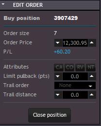 (Particular position in virtual modes) 3.2 Single modes 3.2.1 Single Hedge mode This mode is similar to that what you know from MetaTrader 4 and other CFD platforms.