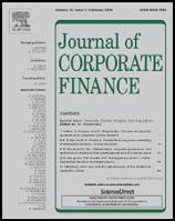 Journal of Corporate Finance 17 (2011) 694 709 Contents lists available at ScienceDirect Journal of Corporate Finance journal homepage: www.elsevier.