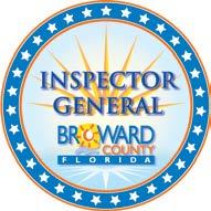 BROWARD OFFICE OF THE INSPECTOR GENERAL OIG COMPLIANCE REVIEW RE: INTERNET POSTING OF REQUIRED FINANCIAL DISCLOSURE FORMS SUMMARY In October and November 2014, the Broward Office of the Inspector
