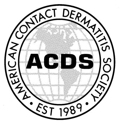 American Contact Dermatitis Society American Contact Dermatitis Society Invitation to Exhibit March 2, 2017 Phone: (386) 437-4405 Email: info@contactderm.
