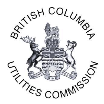 ERICA HAMILTON COMMISSION SECRETARY Commission.Secretary@bcuc.com web site: http://www.bcuc.com VIA EMAIL gas.regulatory.affairs@fortisbc.