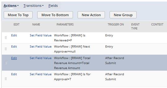 Customizing the Revenue Recognition Approval Workflow 171 help topic Working with Workflows.