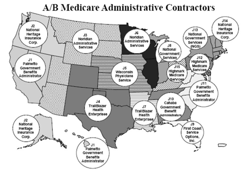 Medicare Administrative Contractors (MAC) Medicare Prescription Drug, Improvement and Modernization Act of 2003 (MMA), Pub.