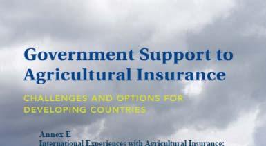 2011 Government Support to Agriculture